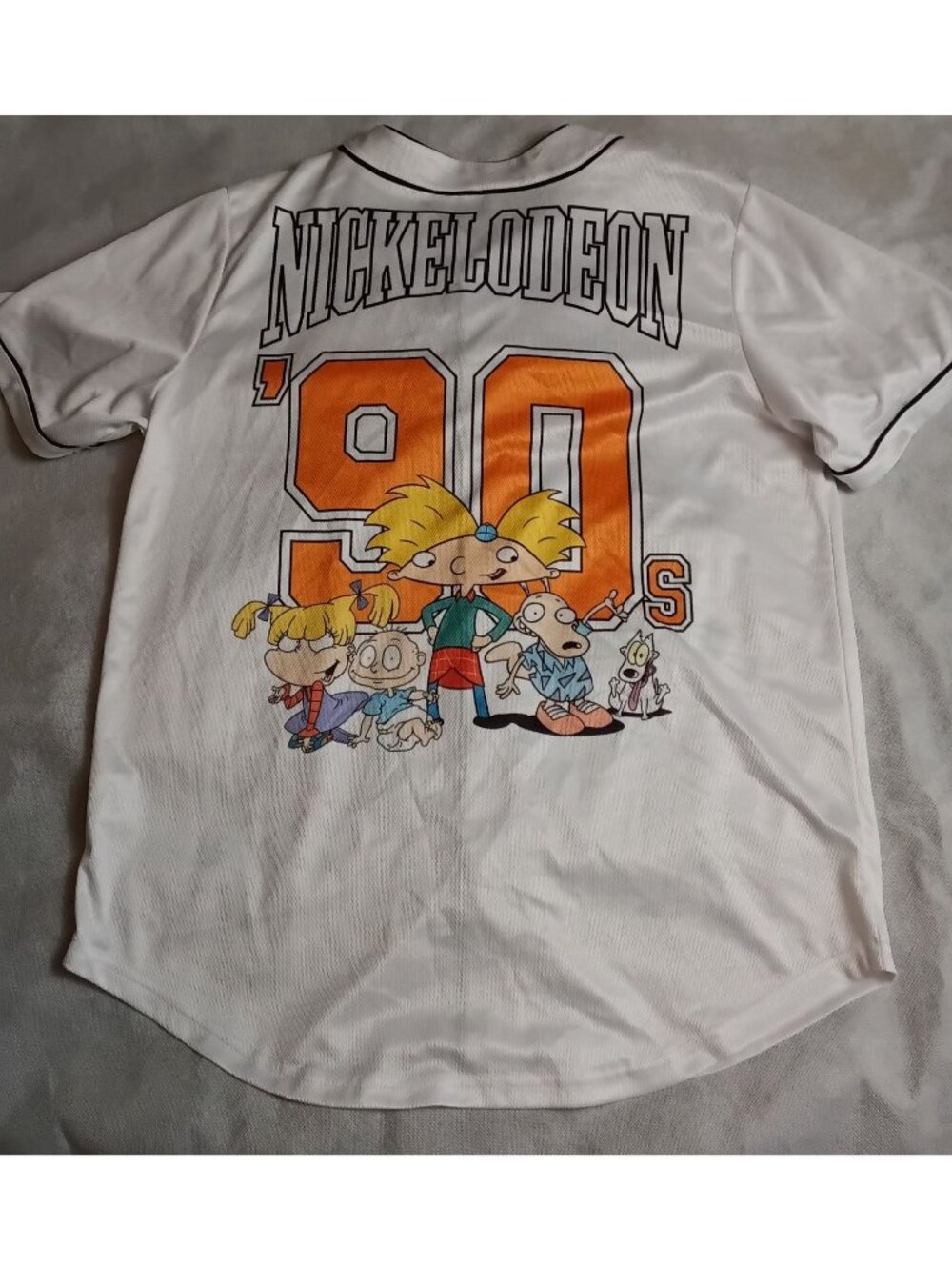 Nickelodeon Jersey Size Large Rugrats Hey Arnold Rocko's Modern Life